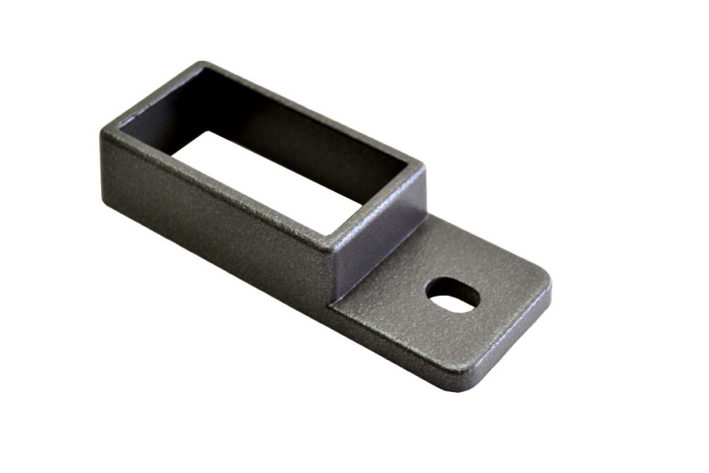 Aluzaun Montagelattenhalter